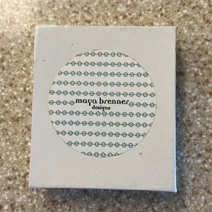 Maya Brenner Designs “R” Gold Necklace